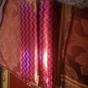 Ladies double zip wallet/wristlet